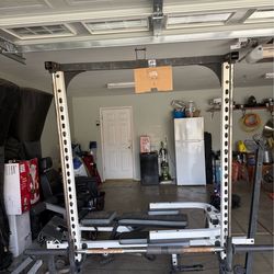 Weight lifting gym set no weights