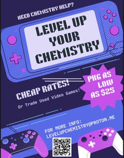 Chemistry Tutoring 4 Your Used Video Games