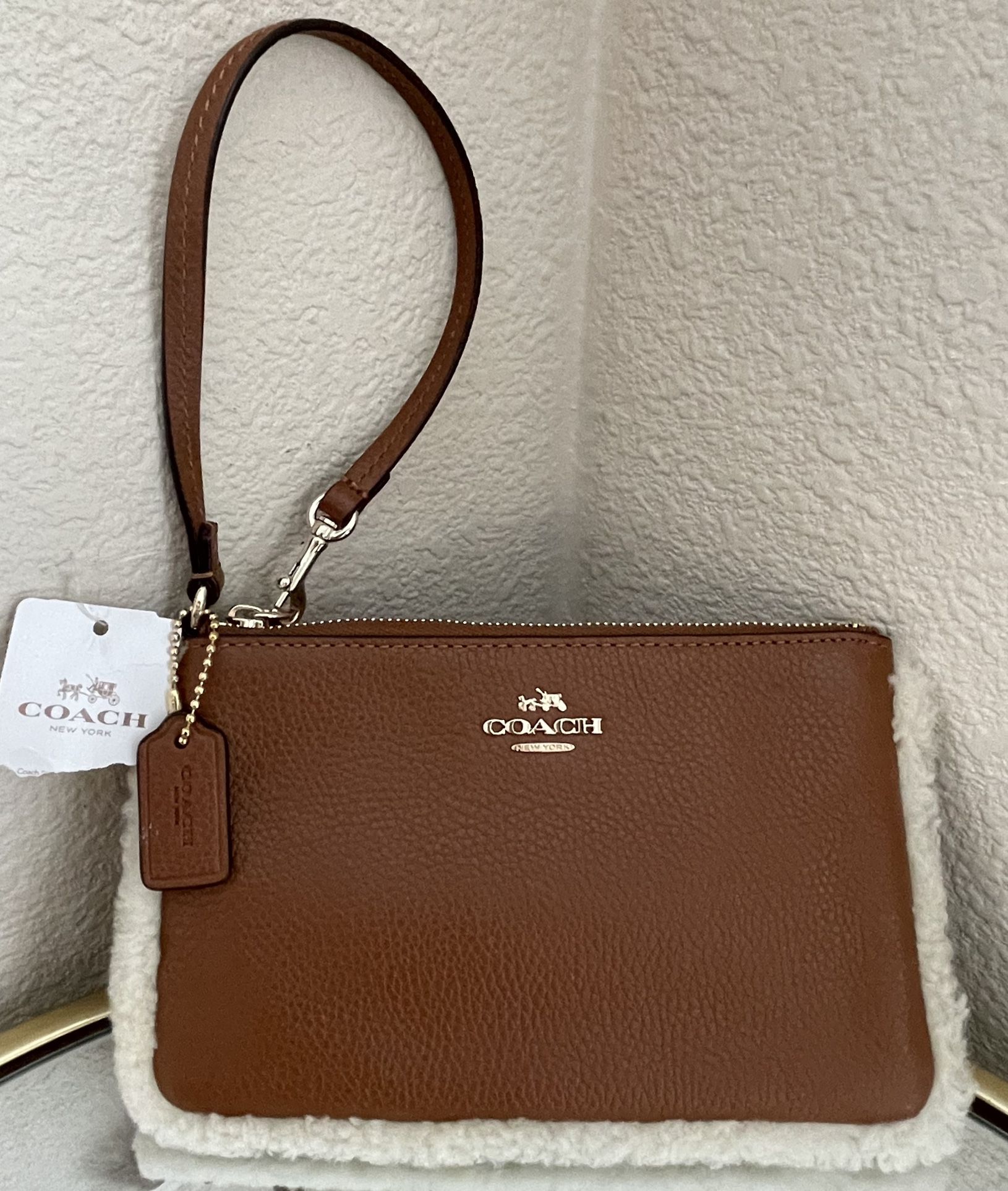Brand New With Tag Coach Leather Wallet $45
