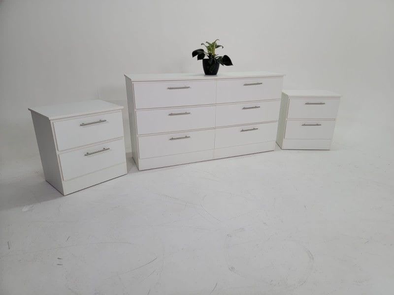 Dresser And Two Nightstands