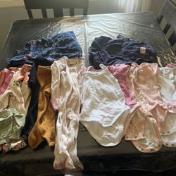 Baby Girl 6-9 Months Clothes Bundle 