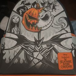Disney Jack Skellington Nightmare Before Christmas Mini Backpack