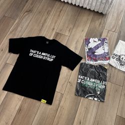 AWFUL LOT OF COUGH SYRUP