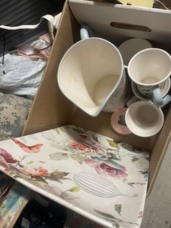 Shabby Chic Platter Set