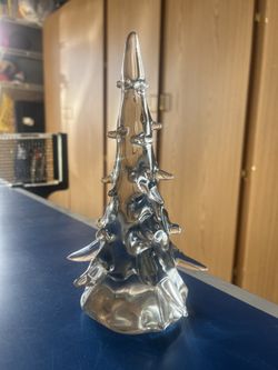 Hand Blown Antique Glass Christmas Tree