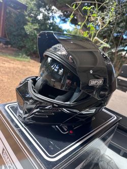 Simpson Mod bandit carbon helmet Large