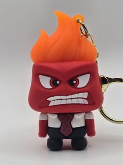 Inside Out Keychain Anger
