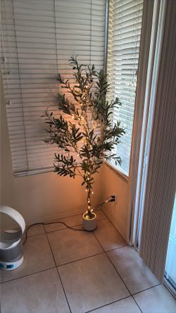 Artificial Olive tree with lights