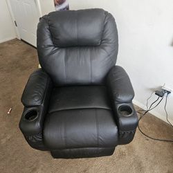 Power Recliner With Massage And Stand Up Ability