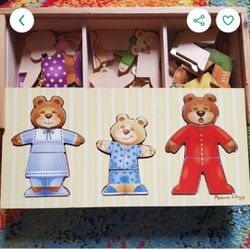 Melissa and doug  wooden puzzle