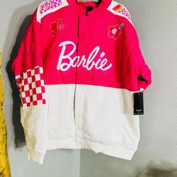 NEW BARBIE JACKET SIZES Large  $150 Firm “NO HOLDING “READ DESCRIPTION “