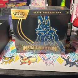 Mega Evolution ETB Lucario Pokemon TCG