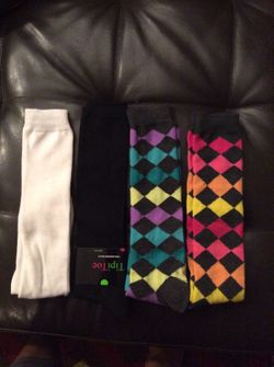 Girls long Socks size 9-11