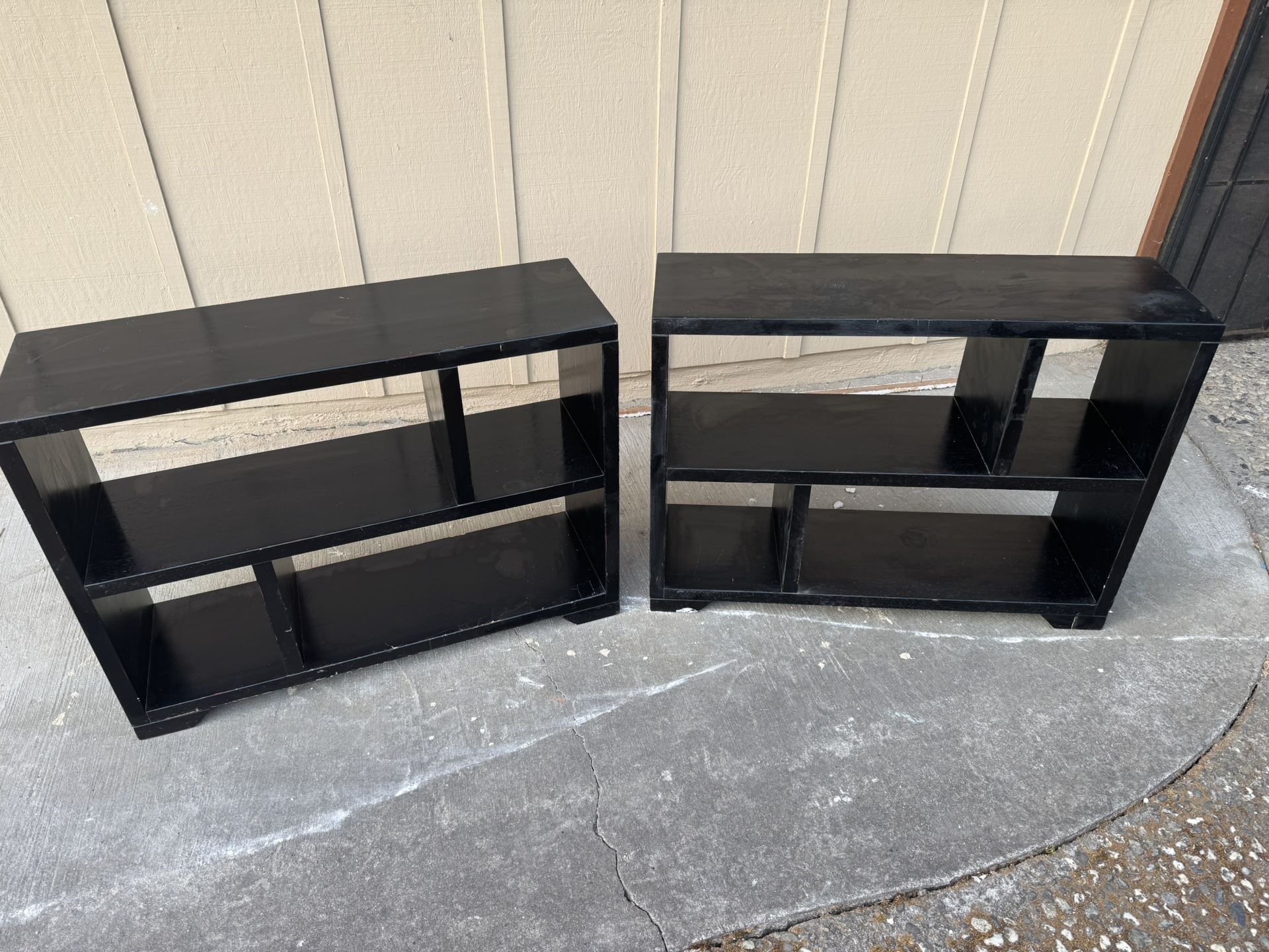 Solid Wood Shelving Units