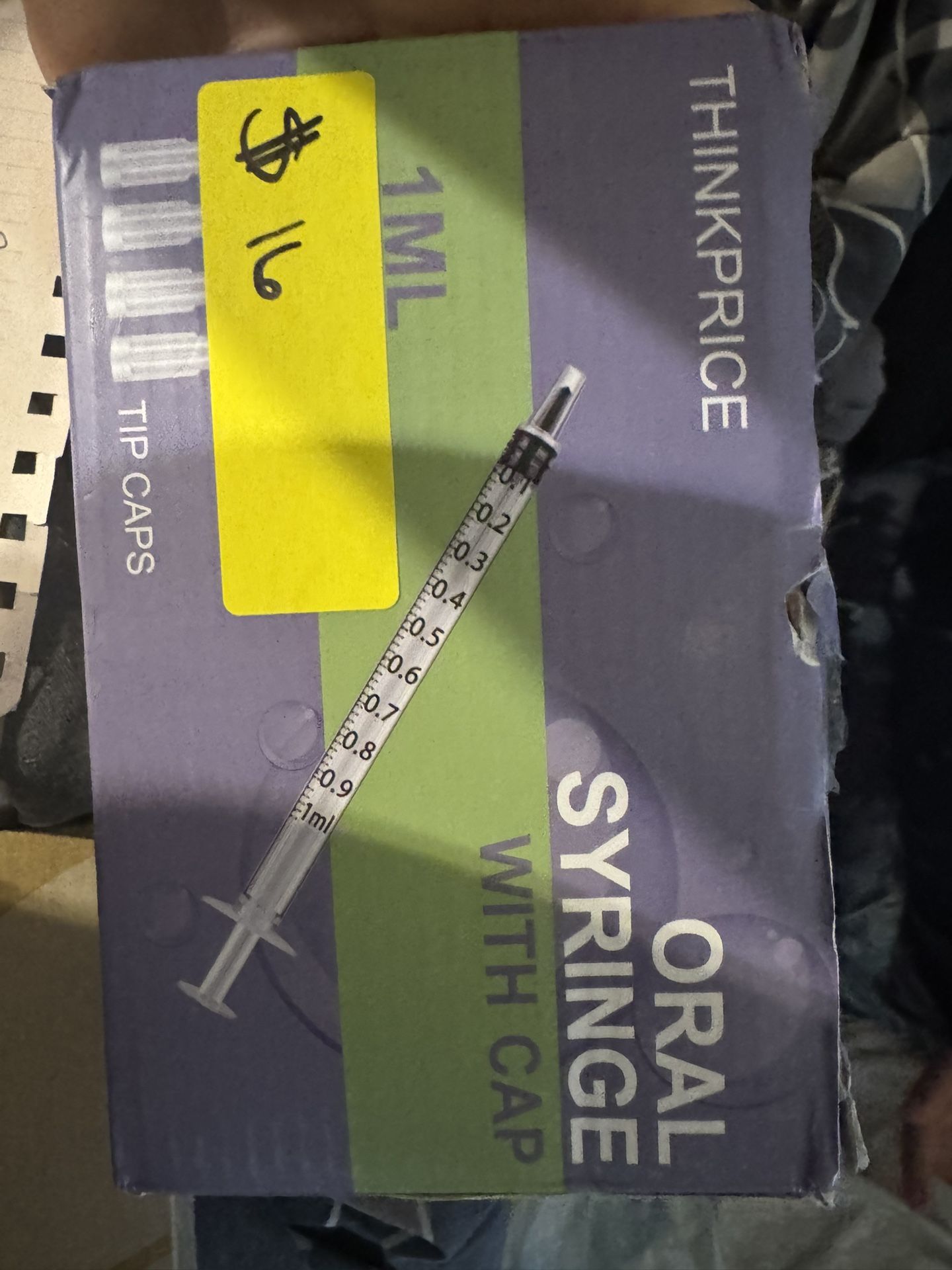 Think Price colostrum syringe
