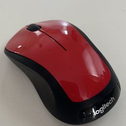 Logitech M310 Wireless Optical Mouse in Flame Red 