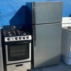 Refrigerator ge 28” inc  Stove summit 24 