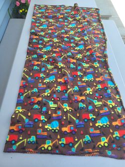Brown throw blanket trucks 48x56"