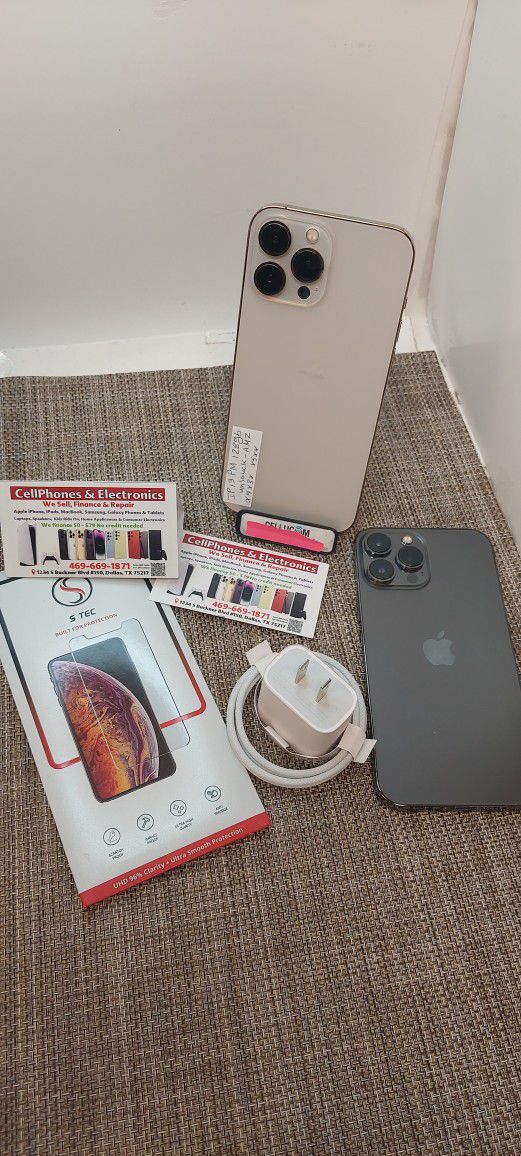 Iphone 13 Pro Max 128gb Excellent Condition With Free SP On Cash Deal $599