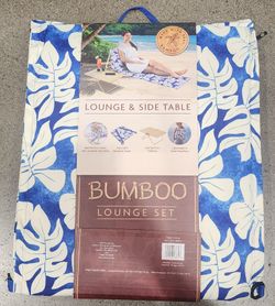 Camping Chairs
Bumboo Beach Lounger with Tray Table.   