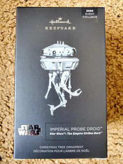 Star Wars: The Empire Strikes Back Imperial Probe Droid Metal Ornament