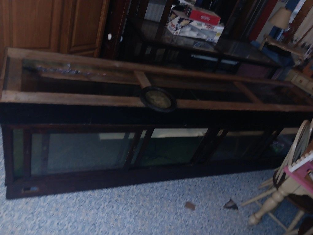 Vintage Wooden Showcase