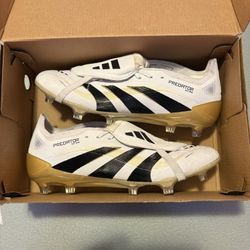 PREDATOR ELITE FOLD-OVER TONGUE FIRM GROUND CLEATS