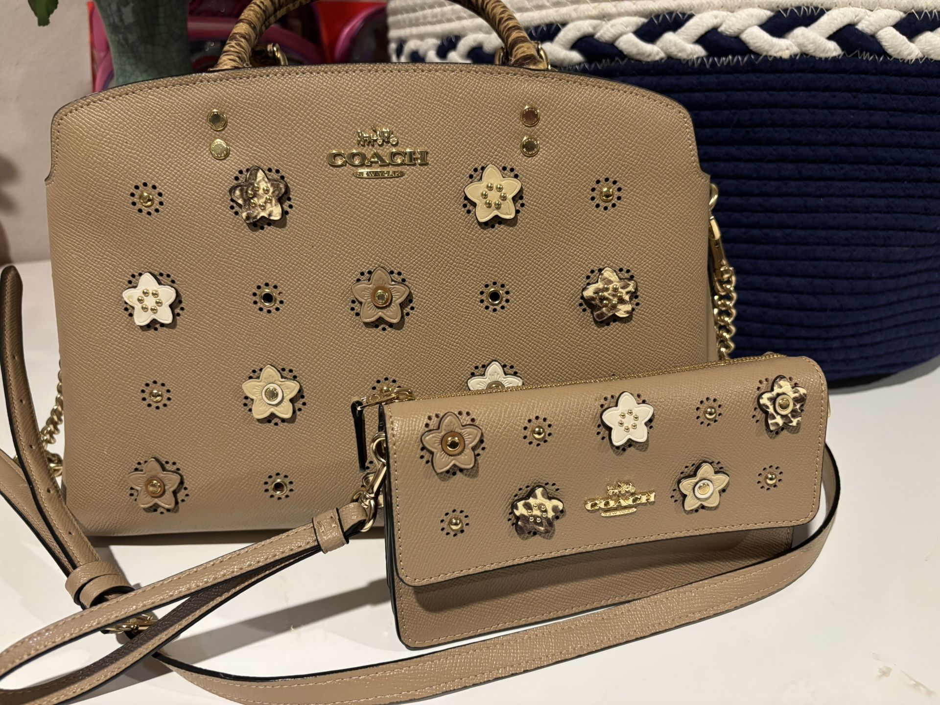 COACH BAG AND WALLET 