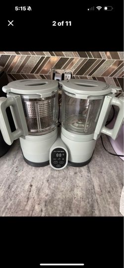 BABYMOOV Duo Meal Station Glass Baby Food Maker 4-in-1