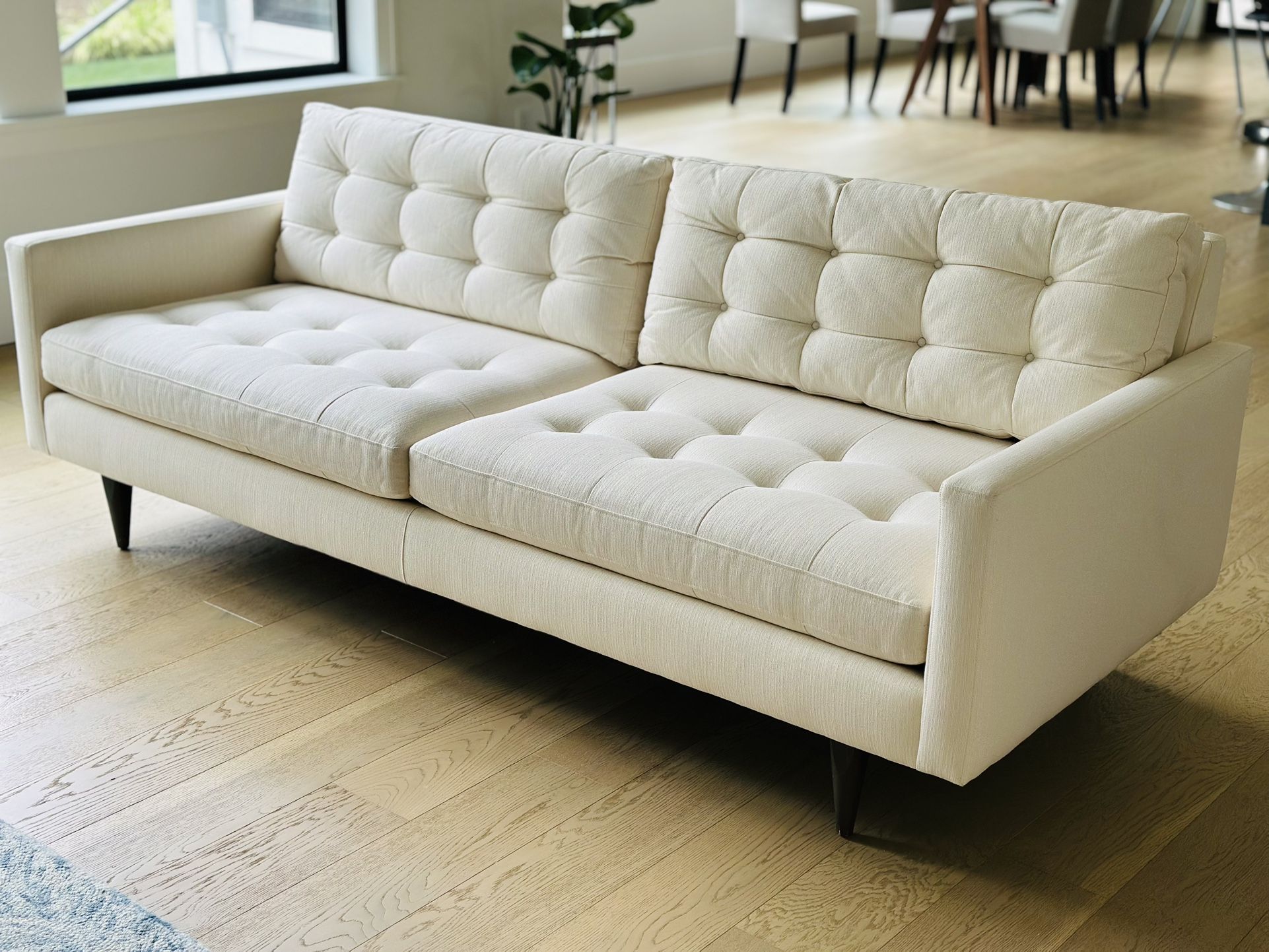 Crate & Barrel Mid-Century Sofa + Seat