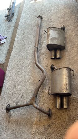 2020 WRX stock exhaust