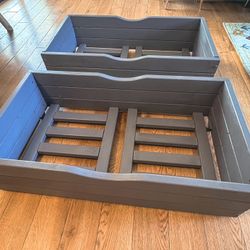 Rolling Drawers For Under Bed/couch
