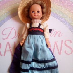 Rare Antique Doll Made In Switzerland 