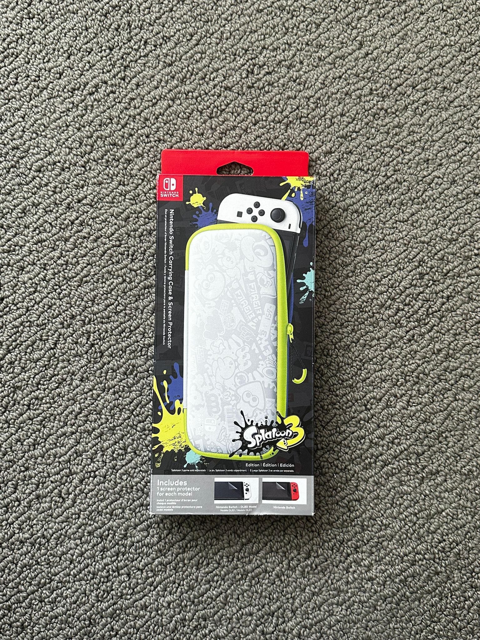 Splatoon 3 Nintendo Switch Carrying Case