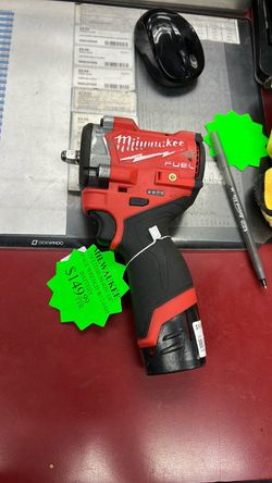 1003 Milwaukee 2562-20 12v Lithium Ion FUEL Cordless 3/8” Impact Wrench W/ 2.0ah Battery 571783