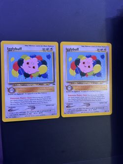 Pokémon TCG Igglybuff Neo Discovery 40/75 Regular Uncommon