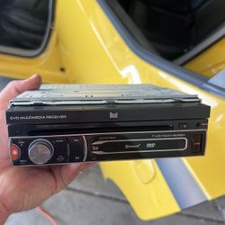 Dual Flip Out Dvd Player Stereo Touch Screen