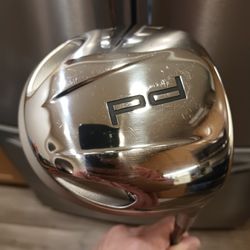 Golf Club TaylorMade Porsche Design 9.5 Deg. +1" Right-Handed Stiff-Flex Driver EXCELLENT CONDITION