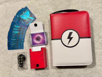 400-Card Pokémon Starter Collection Gift Set – 100 EX + 100 Holos + Accessories
