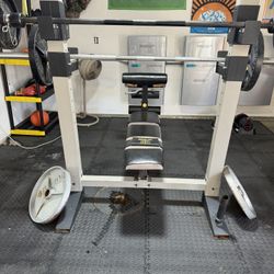 Bench And Weight Set