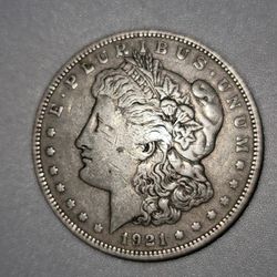 1921 MORGAN SILVER DOLLAR