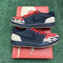 Jordan 1 Low Solefly size 8.5 USED But Clean