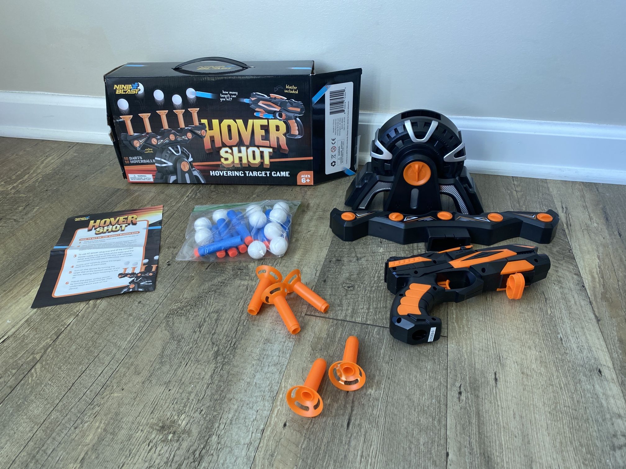 Ninja Blast Hover Shot Target Game