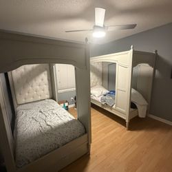 Twin Size Beds - With Pull Out Bed 