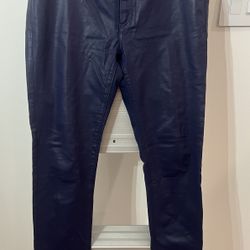 Chico’s Deep Purple Coated Jeans Size 0.5