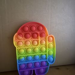 Rainbow Among Us Pop-it