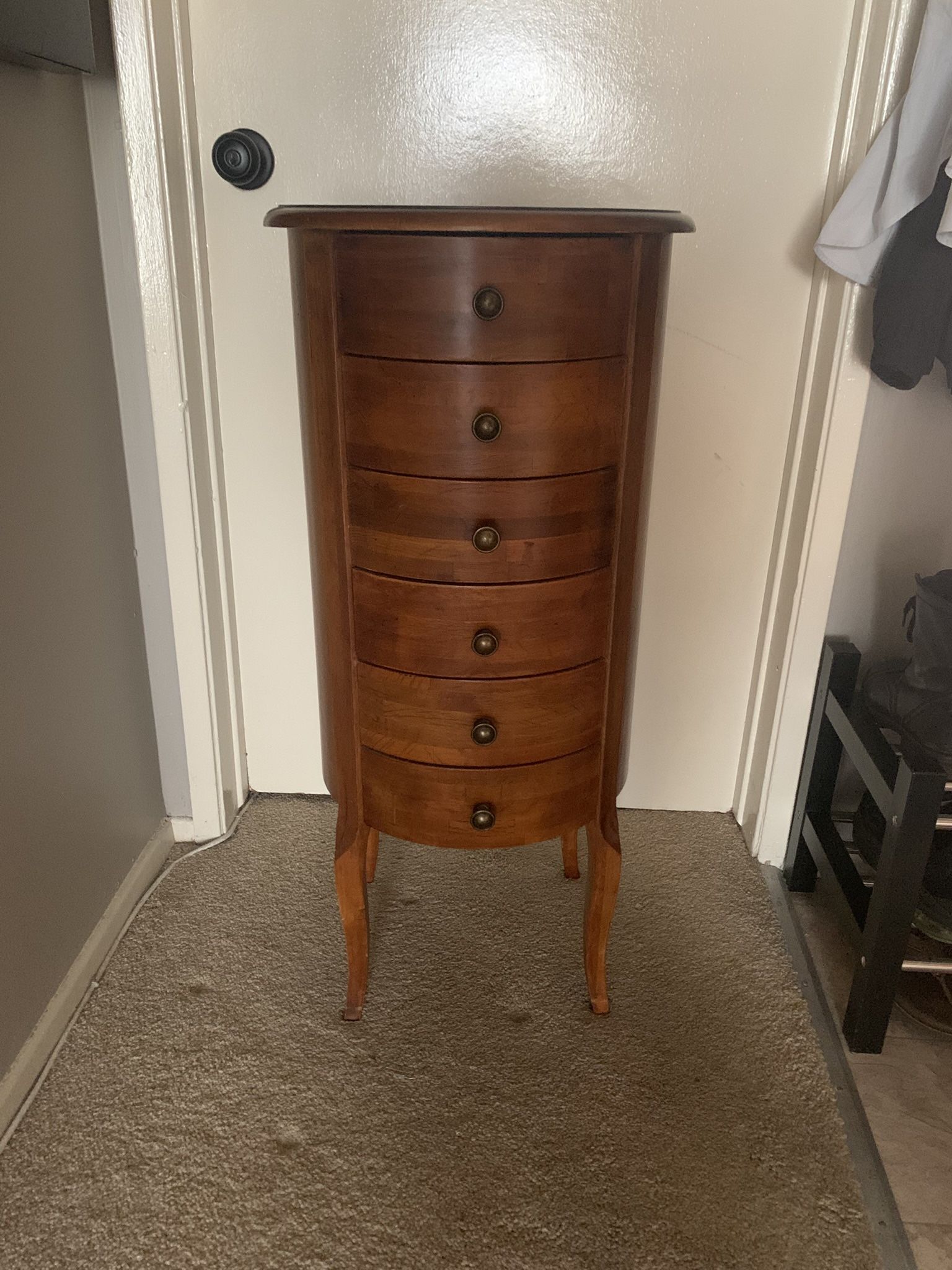 Round Cabinet & End Table
