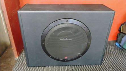 Rockford Fosgate P300-10 Subwoofer  and  300 WATT AMP
