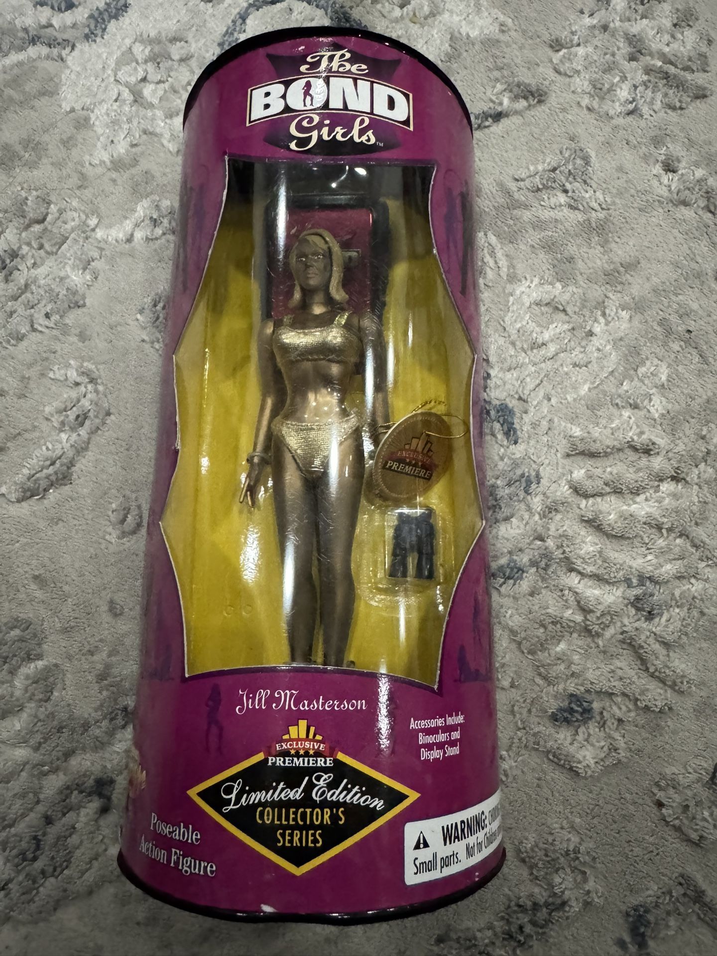 The Bond Girls Limited Edition Collector's Series Jill Masterson Gold Figure