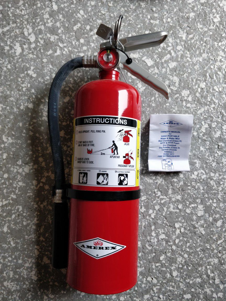 Fire Extinguisher-Amerex ABC 5lb Model B500